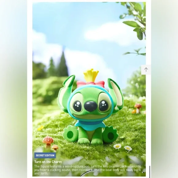 Howling to the Moon - Disney Stitch Little Emotion Series Figure - Picture 16 of 16